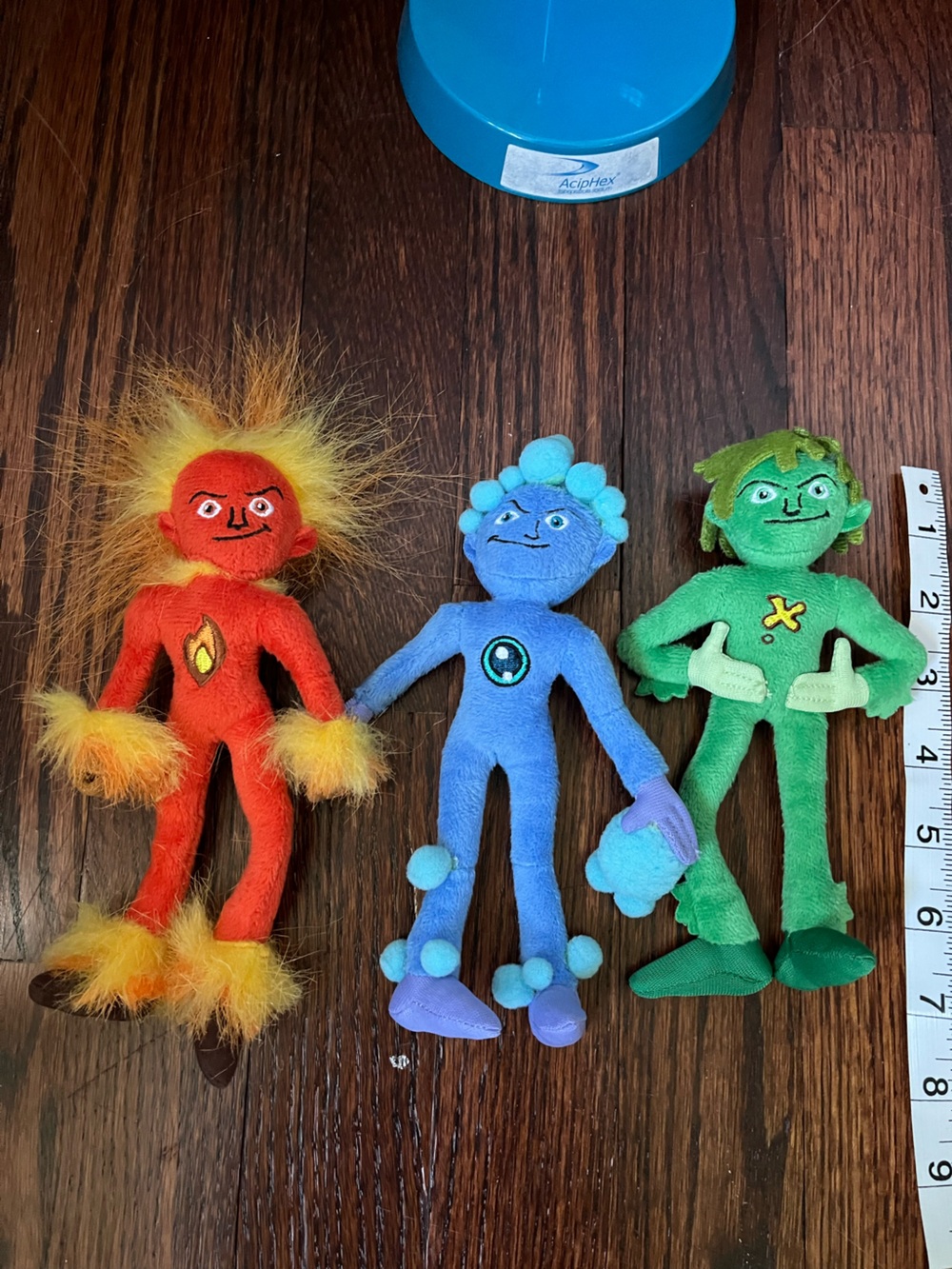 Pharma swag— 3 mini Plush Characters represent sign of GERD for Aciphex